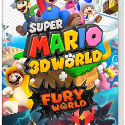 Switch 超級瑪利歐3D世界+狂怒世界 (Super Mario 3D World + Bowser’s Fury)