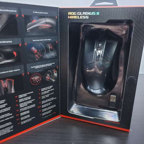 Asus ROG Gladius 2 無線wireless gaming mouse