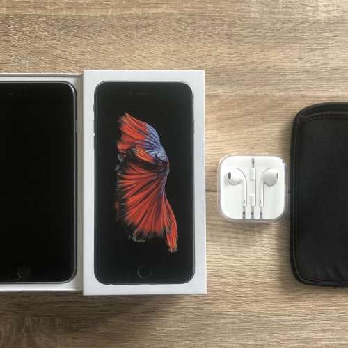 iPhone 6S Plus 128GB w earphone & cover