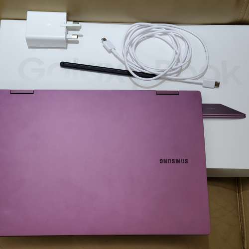 1kg 重 Samsung 三星 Galaxy Book 2 Pro 360 (2022) 13.3", i7, 16+1TB, 酒紅色