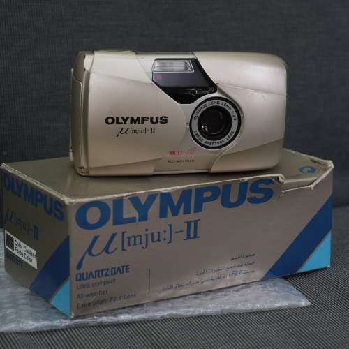 OLYMPUS MJU II 35mm f2.8 輕便菲林機
