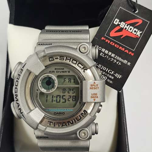 買賣全新及二手電子錶, 手錶- Casio G-Shock frogman DW-8201GF-8JF