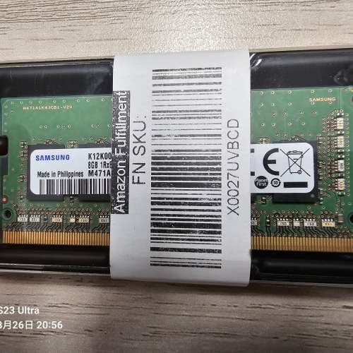 SAMSUNG 2666MHz 8GB DDR4, 260-Pin SO-DIMM RAM