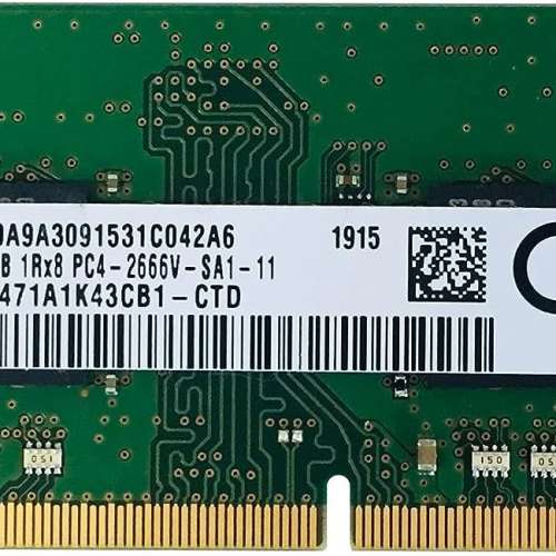 SAMSUNG 2666MHz 8GB DDR4, 260-Pin SO-DIMM RAM