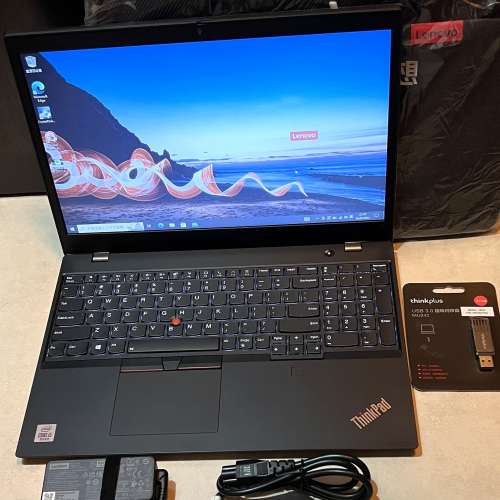 95%新 Lenovo Thinkpad L15, 10代 i5-10210U, 16GB. 全新512G SSD+1TB HDD, Win10P...