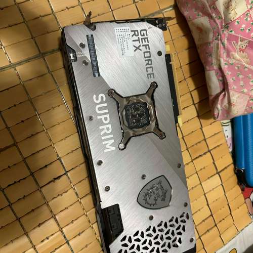 有盒 全套齊 MSI Suprim 3070 ti Super