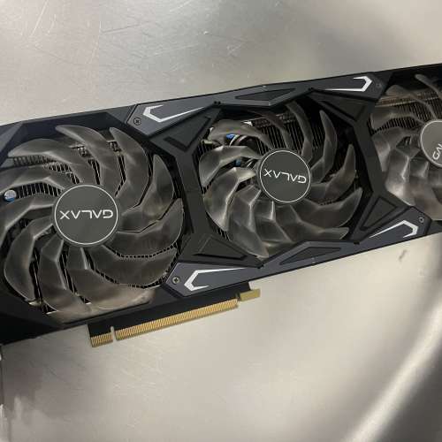 Galax RTX 3080 1-click gaming rgb light gpu 行貨有單 （4070 4080 4070ti 3090 ...