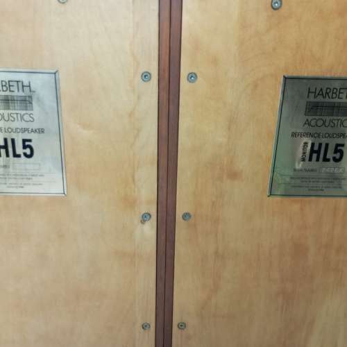 Harbeth HL5 speakers