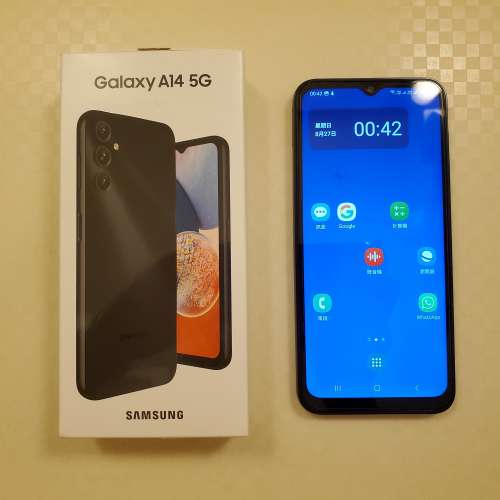 Samsung Galaxy A14 5G (6+128GB) 新機 行貨 黑色