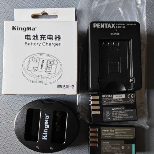 平售Pentax D-L109 電池及充電器