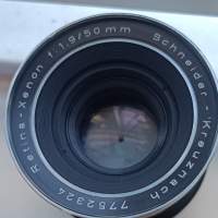 Schneider Retina xenon 50mm f1.9 (DKL) *直落Fujifilm無反,加接環落所有無反