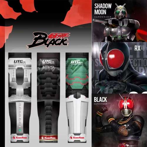 日本 UTG KAMEN RIDER 幪面超人 RX BLACK 影月 保護 防曬冰感手袖 冰袖