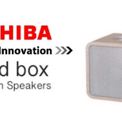 【TOSHIBA】全新NFC 藍芽木質音箱