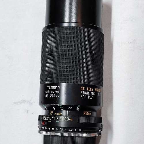 Tamron 80-210/3.8 macro mc (103A) for pentax K