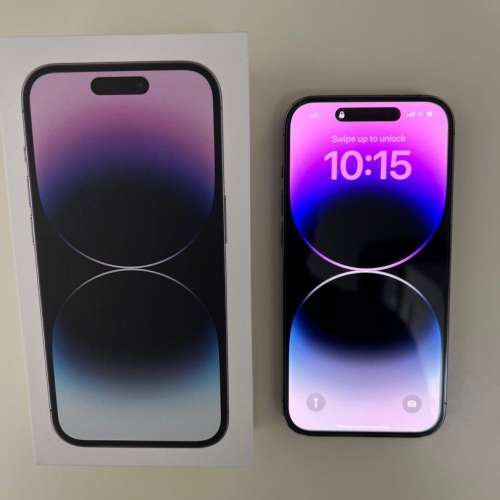 iPhone 14 Pro Deep Purple Apple Care+