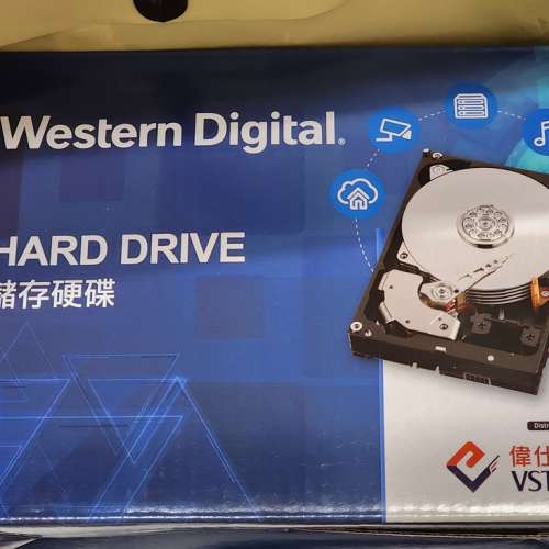 全新 WD40EFZX 4TB harddisk 硬碟 WD Red Plus