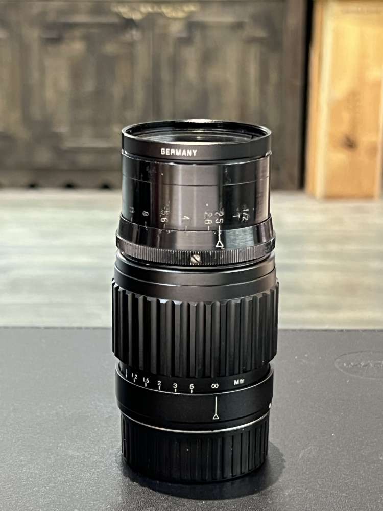 Kinoptik Paris 75mm f2 Apochromat cine lens L/M coupling modified