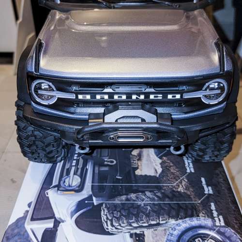 出售TRAXXAS TRX-4 2021 1/10 福特 BRONCO 銀色