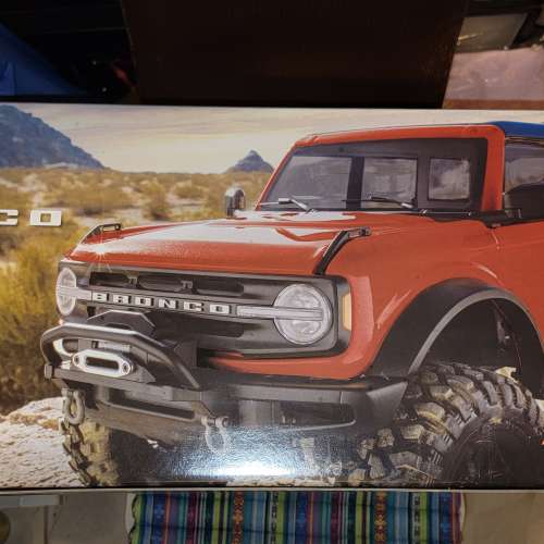 出售TRAXXAS TRX-4 2021 1/10 福特 BRONCO 銀色