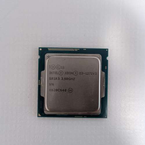 Intel Xeon E3-1271 v3 4C8T LGA1150 (i7-4790 同級)
