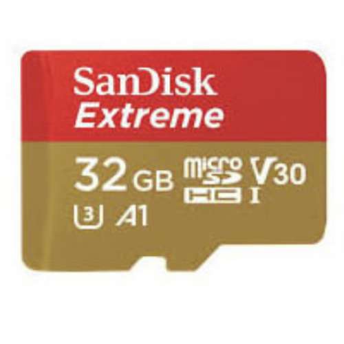 SanDisk Extreme A1 V30 U3 MicroSD card 32GB