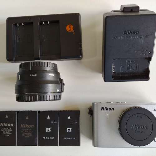 Nikon J3 + FT1 ( 絕不散賣 )