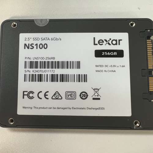 Lexar NS100 SSD 256gb