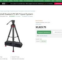 全新現貨 Sachtler aktiv8 flowtech75 MS Tripod System S2068S-FTMS