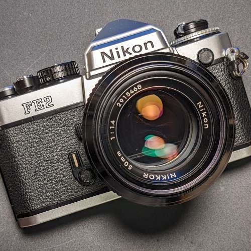 入門機 Nikon FE2 + Nikon 50mm f1.4 K (有試機相)