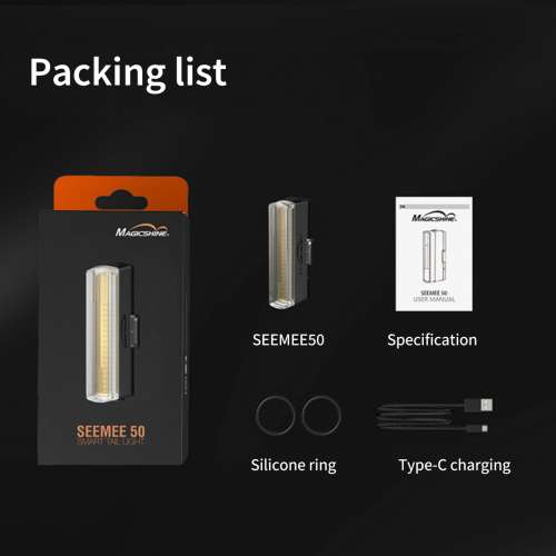 100%New Magicshine SEEMEE 50 Tail Light