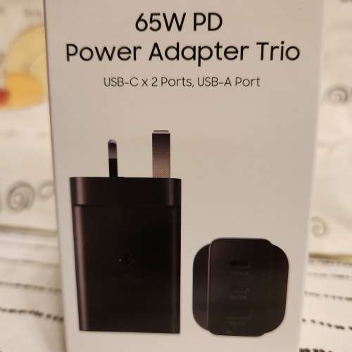 Samsung 65W PD Power Adapter Trio