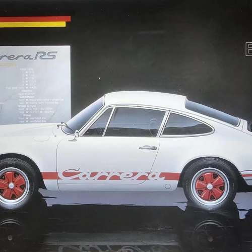 Fujimi Porsche 911'73 Carrera RS 1/24拼裝模型