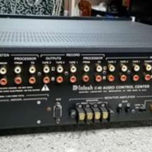 前旗艦麥景圖Mcintosh C40 前級