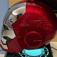 現貨全新 A.I.M 1/1 Iron Man Mark 5 Voice Control Wearable Helmet (不包括底座)