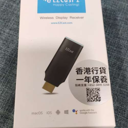 EZCast 2 WiFi Dongle 4K無線投影同屏器