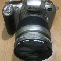 平用Nikon F55 連原廠28-80mm鏡頭 LCD失效 但內LCD功能全看到