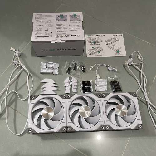 Phanteks D30-120 正扇White (3-Pack)