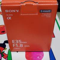 Sony E 35mm F1.8 OSS ( 合Nex6,A5000,5100,A6000,A6100,A6300,A6400,A6500&A6600)