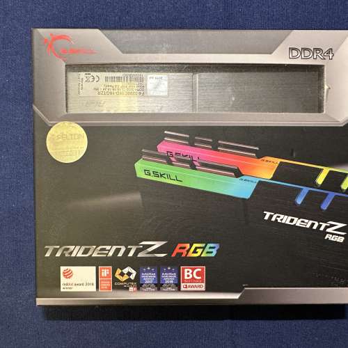 G.skill TRIDENTZ RGB DDR4-3200 8G*2