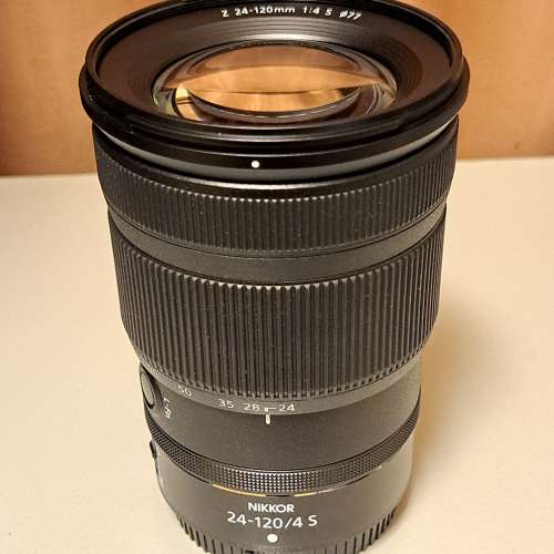 [FS]-99% like new Nikon NIKKOR Z 24-120mm F4.0 S (1 month old, not Kit Lens)