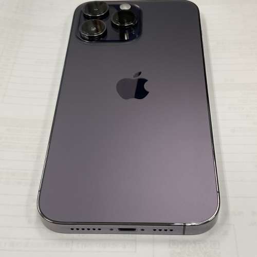 極新淨紫 Iphone 14 pro max 256GB 行貨 有保AC+24年11月 有盒