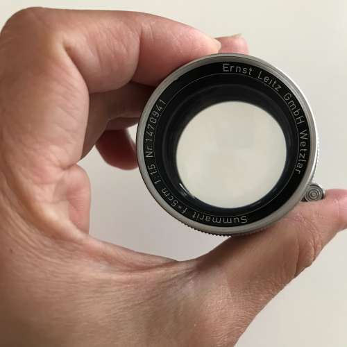 新淨 Leica Summarit 50mm f1.5 鏡片靚 *加上接環可用於所有無反相機* Leica L39 Leica Glow ...