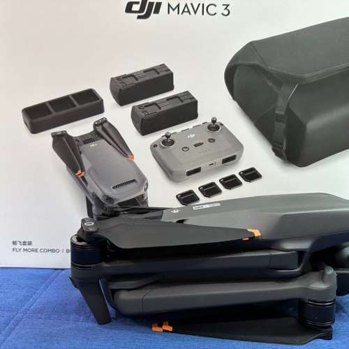 DJI Mavic 3 Fly More Combo 行貨有 DJI Care 至 2024 11月 + DJI RC Remote