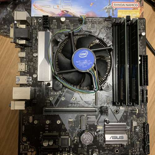 Intel Core i5 9400F + ASUS PRIME B365M-A + 2x8GB RAM