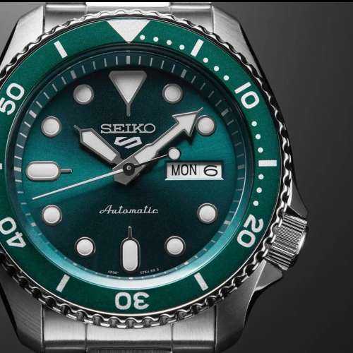 Seiko SRPD61K1 珊瑚綠色自動錶！