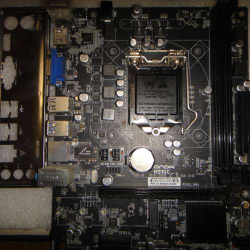 昂達 H310C-SD3 主版 ((正版Window10Pro啟動碼)) Socket 1151 支援8、9代CPU