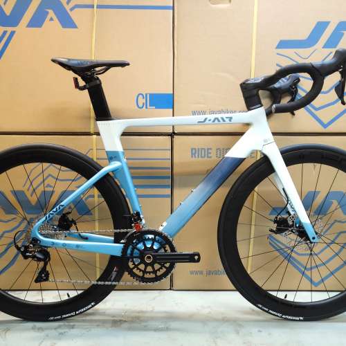 《免費送貨/送頭盔》JAVA J-AIR-FUOCO - 22速 油掣 碳纖輪組 UCI認證 碳纖 公路車