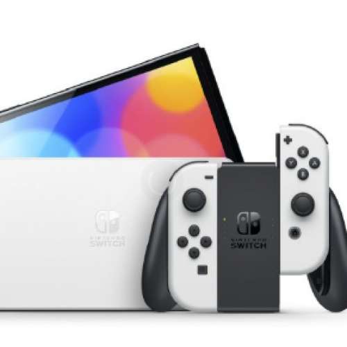 Nintendo Switch (OLED 款式) 白色 幾乎全新