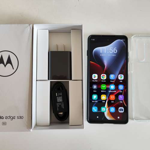 Motorola Edge S30冠軍版 12+512G ROM 魅影黑