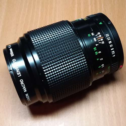 Canon New FD 100mm F4 macro